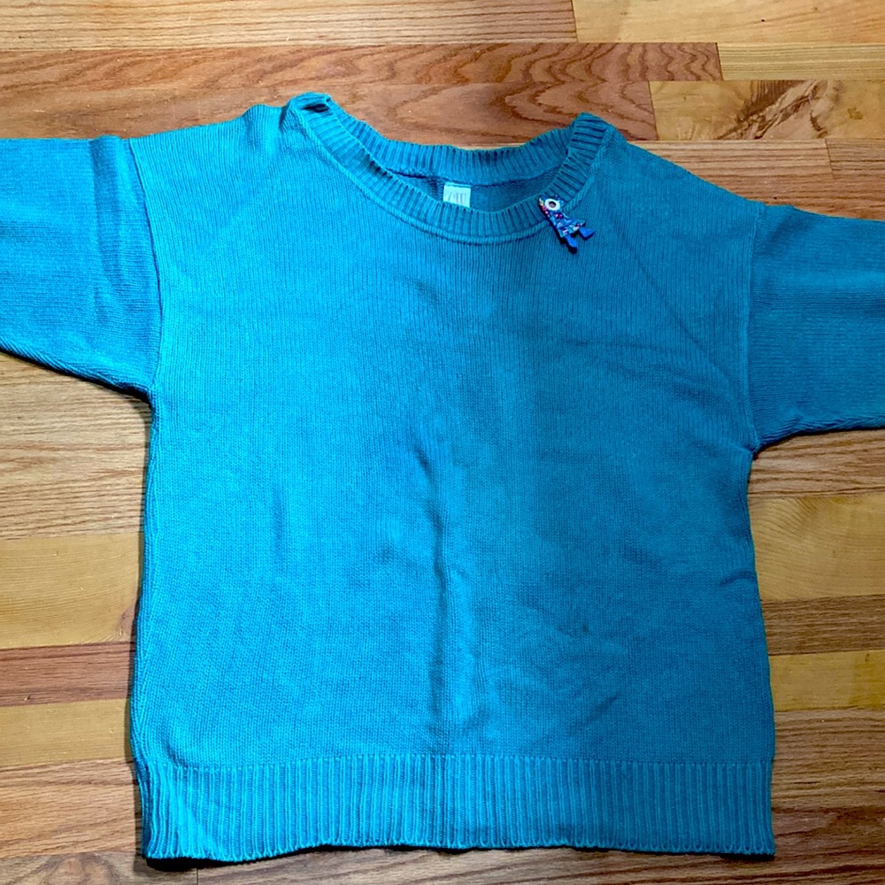 CW (Clifford & Wills) Lite Green pullover Sweater Crew Neck. 100% Cotton Size OS